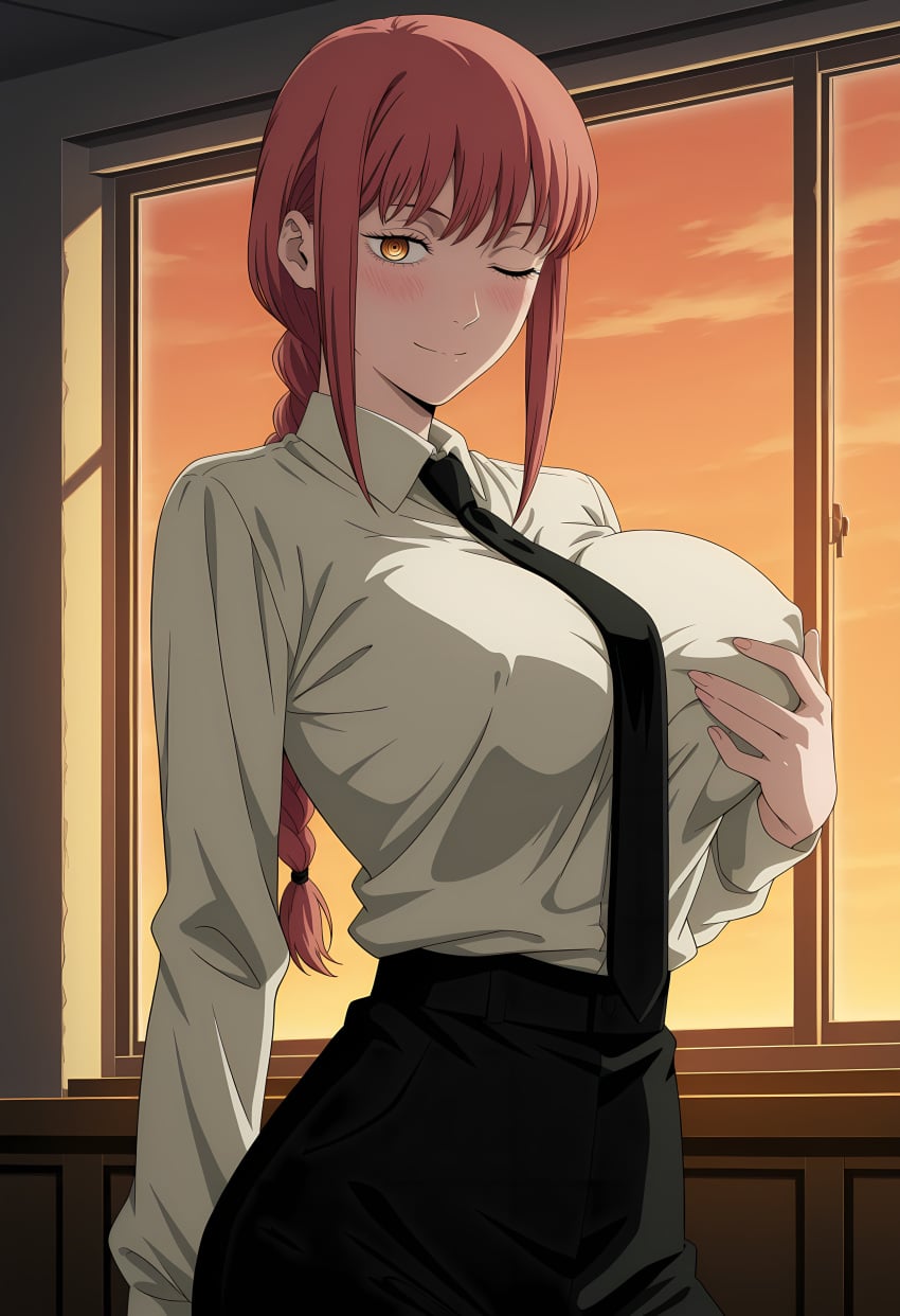 Makima (Chainsaw Man) Rule 34 Image