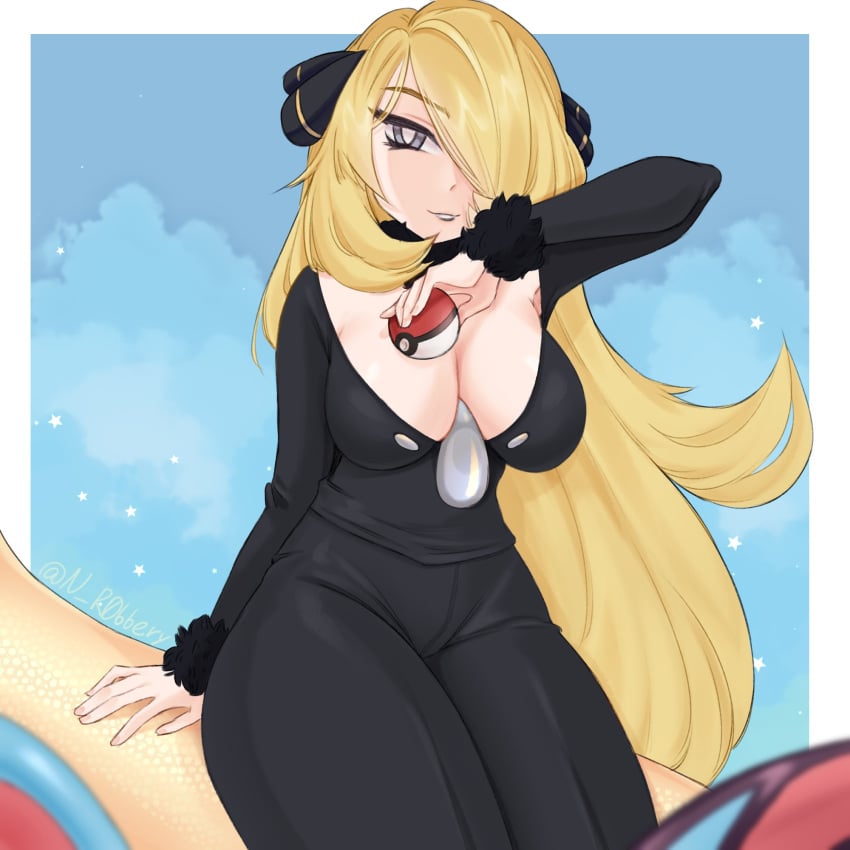 Cynthia (Pokemon) Rule 34 Image