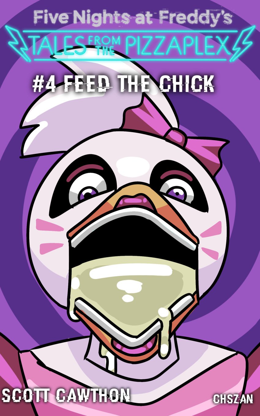 chszan_chan creepy cum cum_drip cum_in_mouth excessive_cum five_nights_at_freddy's five_nights_at_freddy's:_security_breach glamrock_chica_(fnaf) lots_of_cum tagme