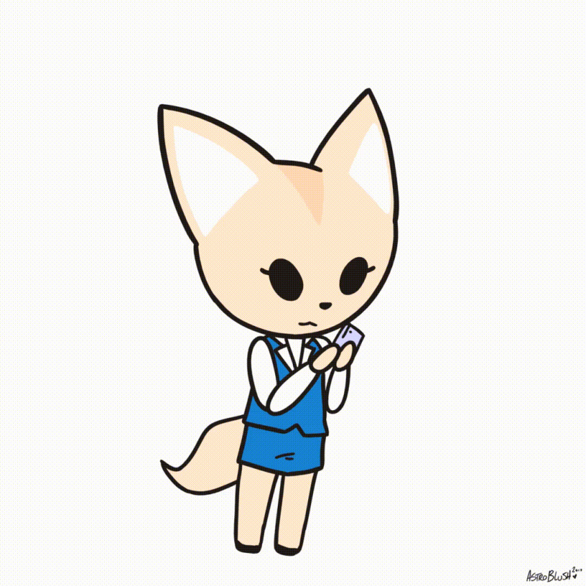 1girls 2018 absurd_res aggressive_retsuko aggretsuko animated anthro astroblush canine clothed clothing cute female female_only fennec fenneko fingering fingering_self fox hi_res mammal masturbation no_breasts no_underwear office_lady orgasm pussy sanrio selfie simple_background skirt skirt_lift smooth_fur solo solo_female vaginal_masturbation vaginal_penetration white_background