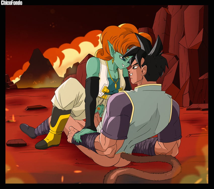 Saiyan Oc (Dragon Ball) Rule 34 Image