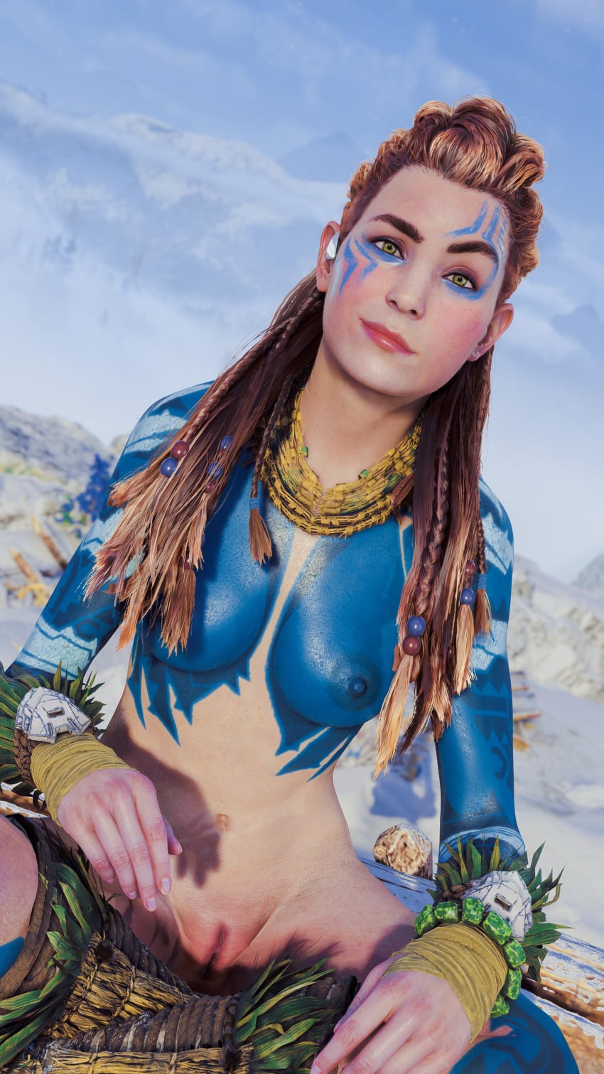 Aloy (Horizon Forbidden West) Rule 34 Image