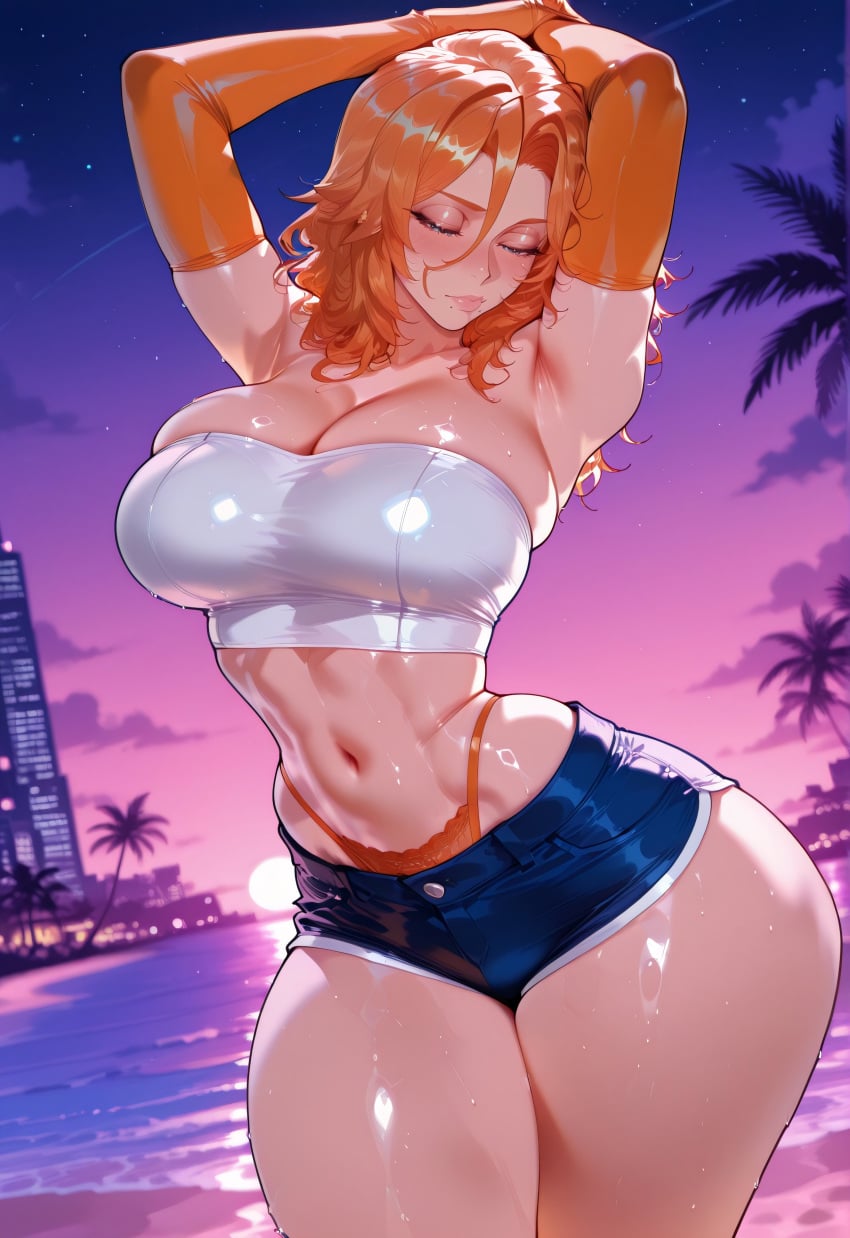 Matsumoto Rangiku (Bleach) Rule 34 Image