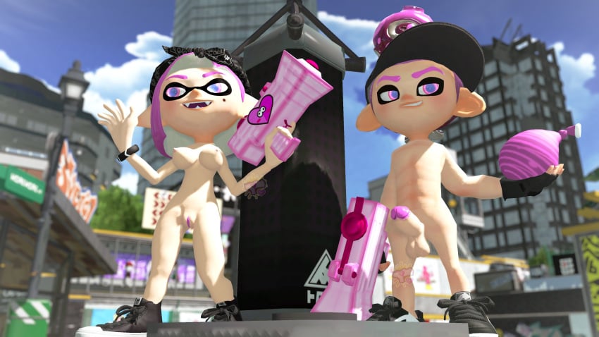 Inkling (Splatoon) Rule 34 Image