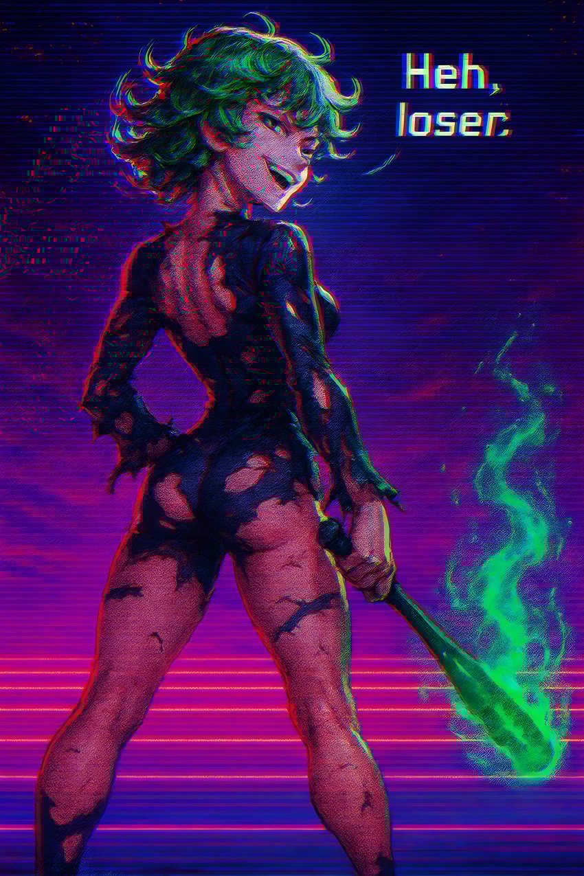 1girls 2:3 2:3_ratio absurd_res absurd_resolution absurdres ai ai-created ai-generated ai_art ai_assisted ai_breasts ai_clothes ai_colored ai_edit ai_enhanced ai_eyes ai_feet ai_fingers ai_generated ai_generated_background ai_hands ai_image ai_mouth ai_reworked ai_slop_(low_quality_ai) ai_text ai_upscaled arched_back artifacts artifical_art artist artist_upload ass ass_cleavage ass_focus back back_boob back_cutout back_muscles back_towards_viewer back_view backboob background backless_outfit bat black_clothes black_clothing blue_background chromatic_aberration color color_disturbance colored confidence confident confident_female confident_smile devilish_grin explicit female female female_focus female_human female_only fit fit_female floating_hair focus focus_on_ass focus_on_female gaze girl_focus girl_only girls_focus girls_only glitch glitch_effect glowing green_eyes green_fire green_hair half-closed_eyes half-dressed half_dressed half_naked half_nude hand hands hi_res high_quality high_resolution highres holding_bat holding_object holes_in_clothes humiliated humiliating humiliation humiliation_fetish image image_artifacts legs legs_apart legs_open legs_spread looking_at_viewer looking_back naked_legs naked_legwear nearly_naked nearly_naked_apron nearly_naked_shirt nearly_nude no_underwear one-punch_man pantless pantsless pink_background purple_background rbg ripped_bodysuit ripped_clothing ripped_clothing ripping_clothes ripping_clothing side_boob side_character side_view sideboob skin_tight skin_tight_clothes skin_tight_clothing skin_tight_dress skin_tight_outfit skin_tight_suit smile smile_at_viewer smiling smiling_at_viewer sora spred_legs synthwave synthwave_background tatsumaki text underass white_skin wide_shot