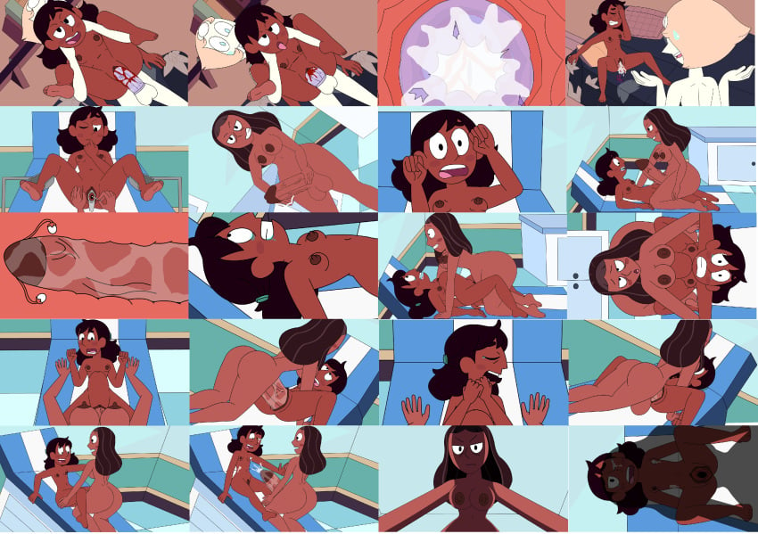 1girls 2futas areolae balls barefoot breasts broken_condom cartoon_network condom connie_maheswaran cum cum_in_pussy dark-skinned_futanari dark_skin daughter daughter_penetrated defloration erection feet female futa_on_female futanari gem_(species) huge_cock human humanoid humanoid_penis incest light-skinned_male mother mother_and_daughter mother_penetrating mother_penetrating_daughter nipples nude older_futanari on_back pearl_(steven_universe) pedroillusions penis priyanka_maheswaran sex soles standing steven_universe toes vaginal_penetration younger_female