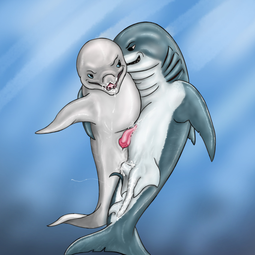 anal anatomically_correct cetacean claspers cum dolphin domination ejaculation feral ferobird fish interspecies male mammal marine penis shark yaoi