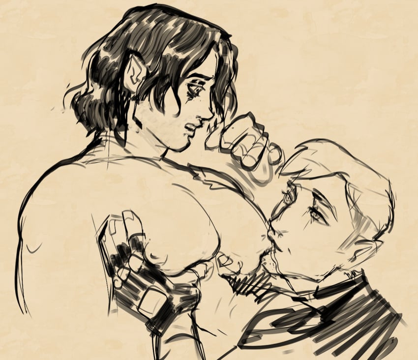 bucky_barnes milking_breasts steve_rogers tagme