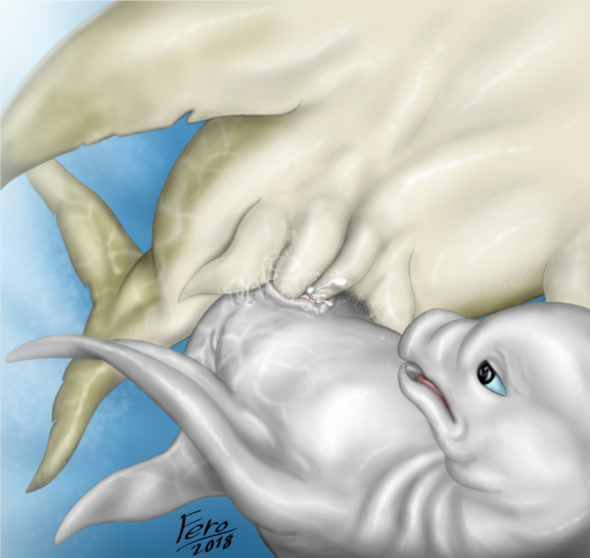 anatomically_correct cetacean claspers cum cum_in_pussy cum_inside dolphin ejaculation female feral feral_only ferobird fish interspecies lemon_shark male mammal marine no_humans pussy shark straight