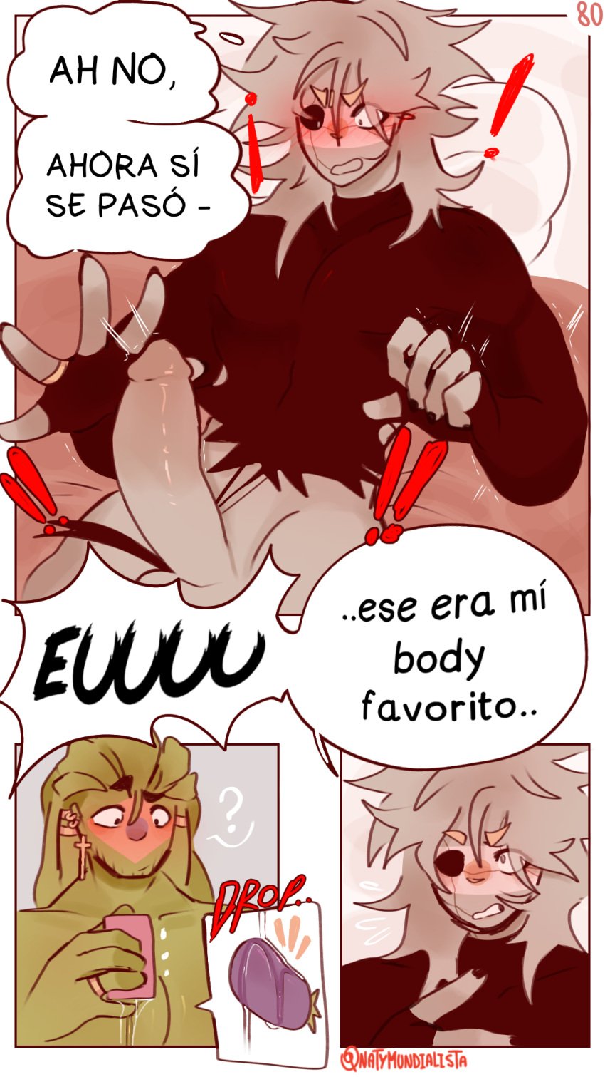 argentina_(countryhumans) brazil_(countryhumans) comic comic_page countryhumans couple gay kinky_naty lubricant male married_couple missionary_position ripped_clothing