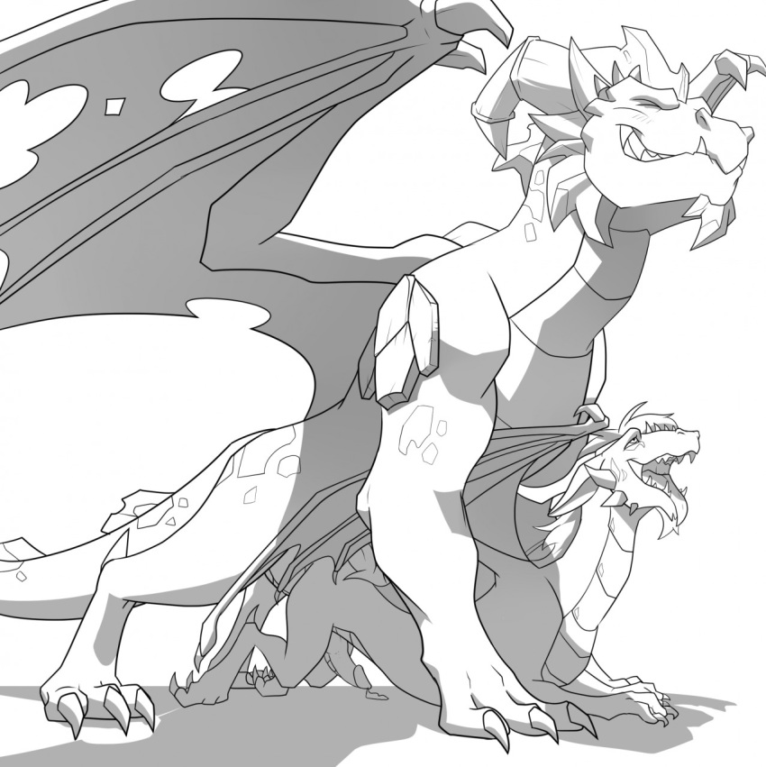 anal black_and_white blitzdrachin dragon male sarekarandesian spyro spyro_the_dragon terrador video_games