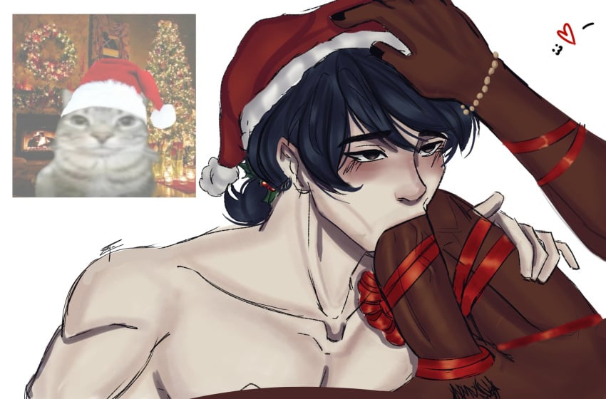 Anonymous Male (Christmas) Rule 34 Image