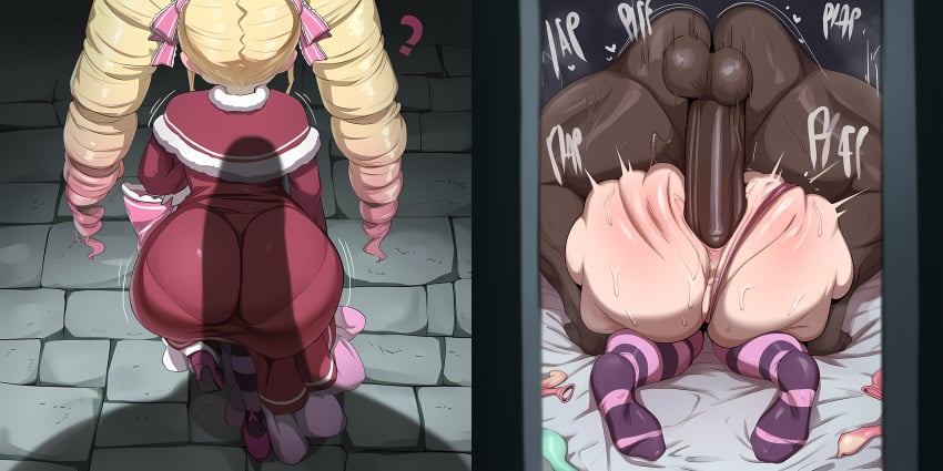 1boy 1boy1girl 1girls 2koma ai_generated anal anal_penetration anal_sex ass ass_cleavage ass_freak back_view balls beatrice_(re:zero) bedroom before_and_after big_ass big_balls big_butt big_cock big_penis big_testicles blonde blonde-haired_female blonde_female blonde_hair blonde_hair_female bouncing_balls breedable_hips bubble_ass bubble_butt butt clothed clothed_female clothing cock dark-skinned_male dark_skin doggy_style dress epic_butt fat_ass fat_butt female female_penetrated from_behind from_behind_position fuckable_butt genitals goonable heavy_butt huge_ass huge_butt huge_cock huge_penis imminent_penetration imminent_sex indoors instant_loss instant_loss_2koma interracial juicy_butt large_penis legwear light-skinned_female light_skin long_penis male male/female male_penetrating male_penetrating_female multicolored_hair outside pale-skinned_female pale_skin penetration penis penis_shadow re:zero_kara_hajimeru_isekai_seikatsu red_dress round_ass round_butt sex sex_from_behind shortstack sweat sweatdrop sweating sweaty_body testicles text thick_ass thick_butt thighhighs twintails upscaled used_condom