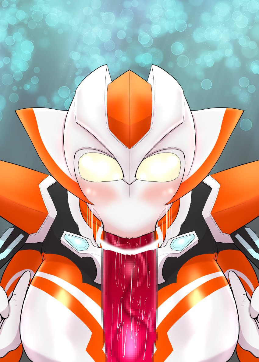 :>= alien alien_girl alien_humanoid blowjob bright_colors creople deepthroat fellatio grigio_gets_raped large_breasts large_penis long_penis minato_asahi_(grigio) penis pupilless_eyes ubikitas ultraman_(franchise) ultraman_r/b ultrawoman_grigio