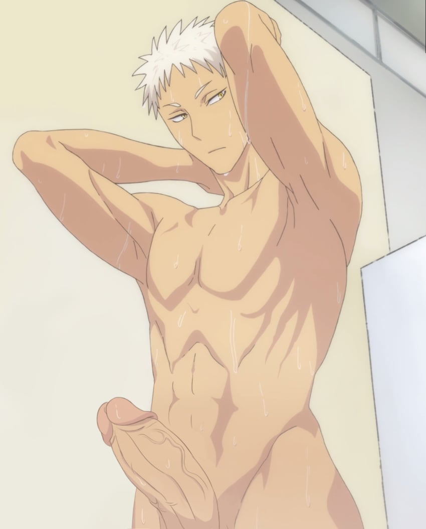 dhlinez dickhead_edits dickheadz334 edit male male_only penis sanrio sanrio_boys screencap screenshot screenshot_edit shunsuke_yoshino solo tagme