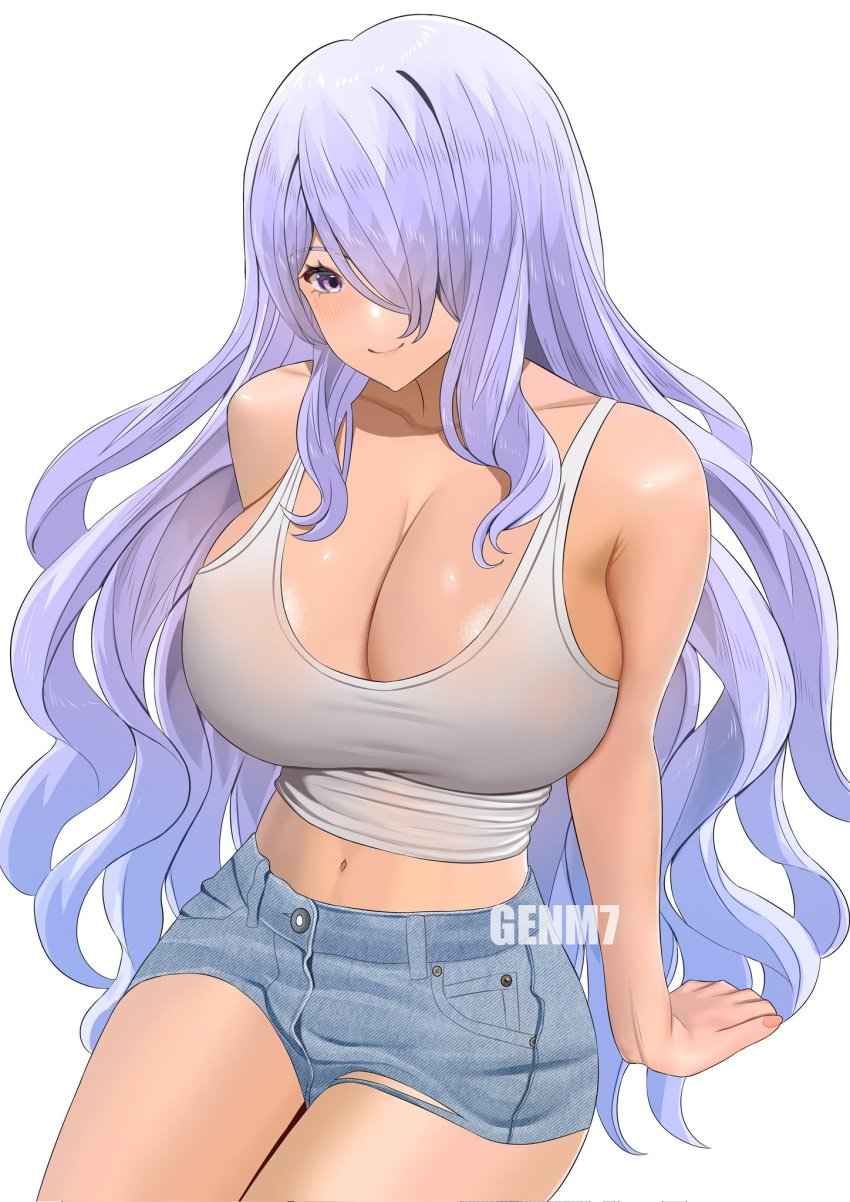 breasts camilla_(fire_emblem) female female_only fire_emblem fire_emblem_fates genm7 looking_at_viewer nintendo solo