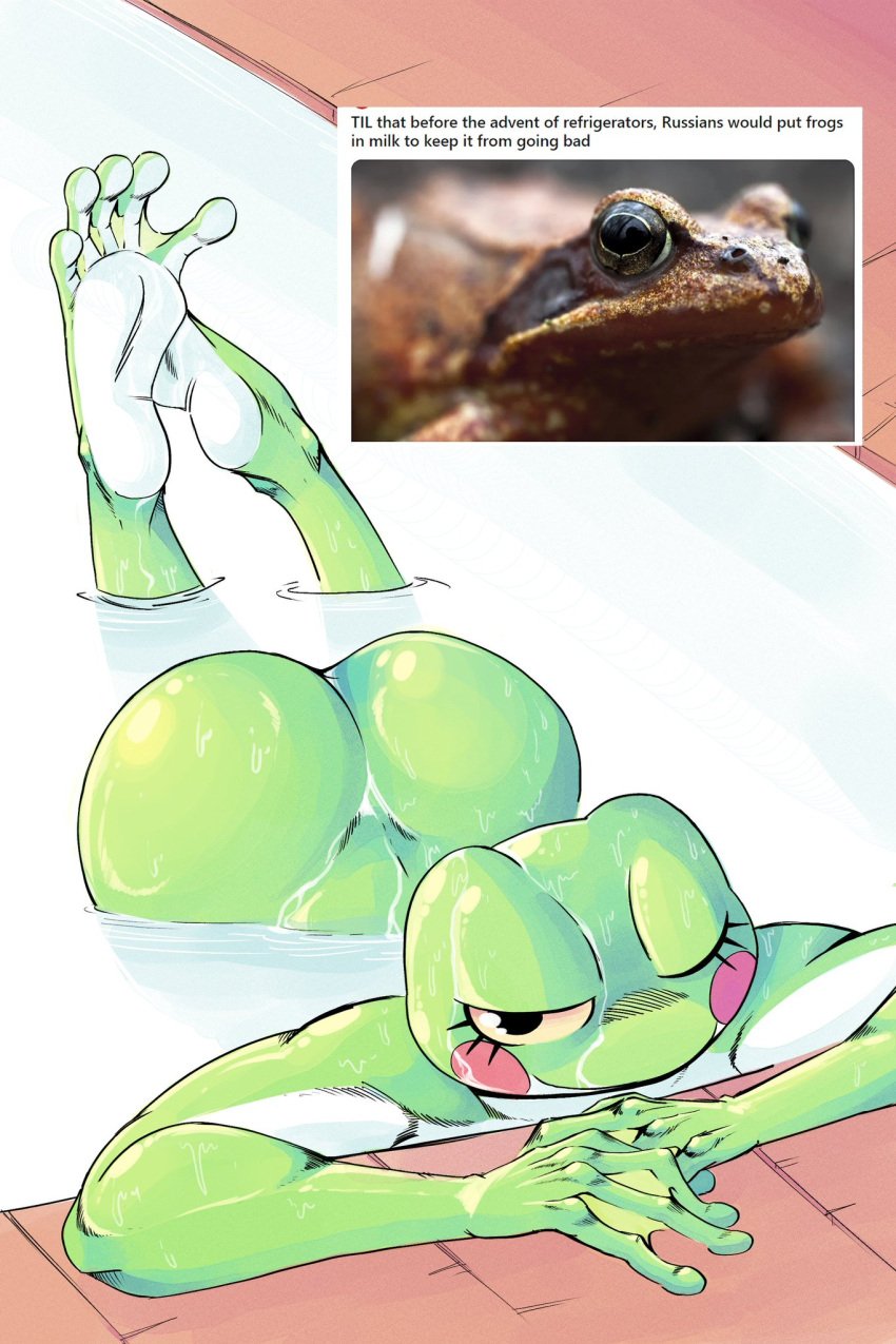 anus ass ass_up frog grefina_(noirchaton4) milk noirchaton4 nude seductive tagme