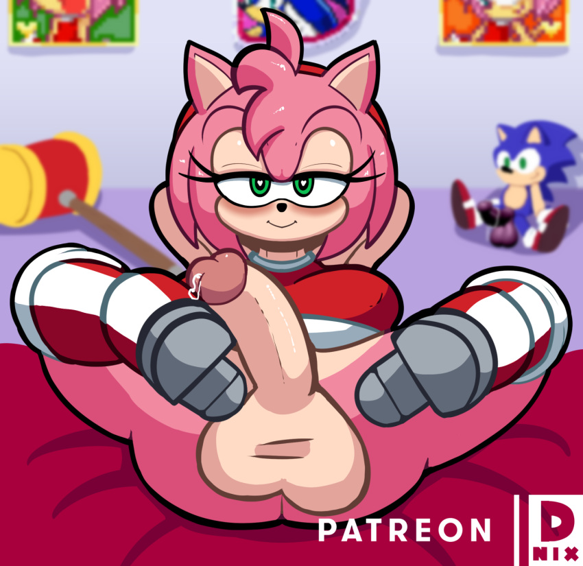 alternate_version_available amy_rose anthro ass d-nix female furry futa_only futanari hedgehog sega sonic_(series) sonic_the_hedgehog tagme