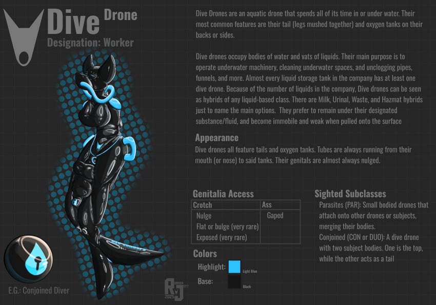 absurd_res armbinder asphyxiation bondage bound breasts breath_play breathable_gag conjoined drone gag hi_res latex marine marine_taur mask medical_instrument merfolk mermaid_tail mermaidification null_bulge oxygen_mask oxygen_tank rubberjett rubbersolutions scientific_instrument scuba split_form taur