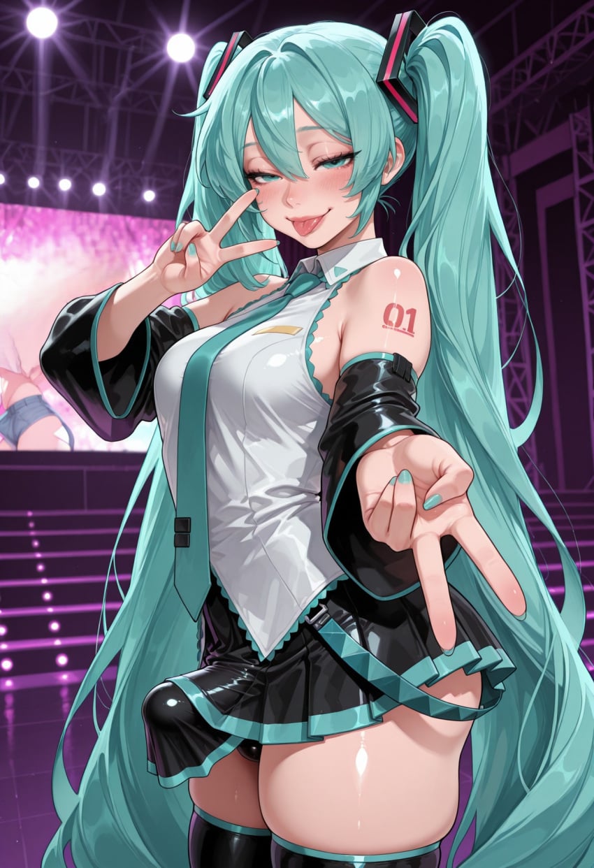 Hatsune Miku (Patreon) Rule 34 Image