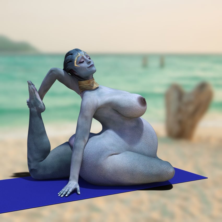 Asari (Bioware) Rule 34 Image