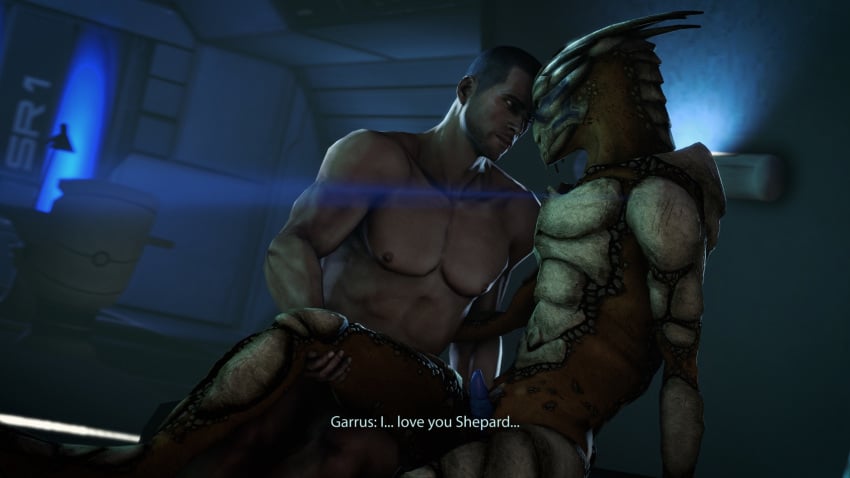 2018 3d alien bara commander_shepard duo erection garrus_vakarian gay human humanoid love male male/male male_only maleshep mammal mass_effect muscular muscular_male nude penis rooking sex source_filmmaker turian video_games yaoi