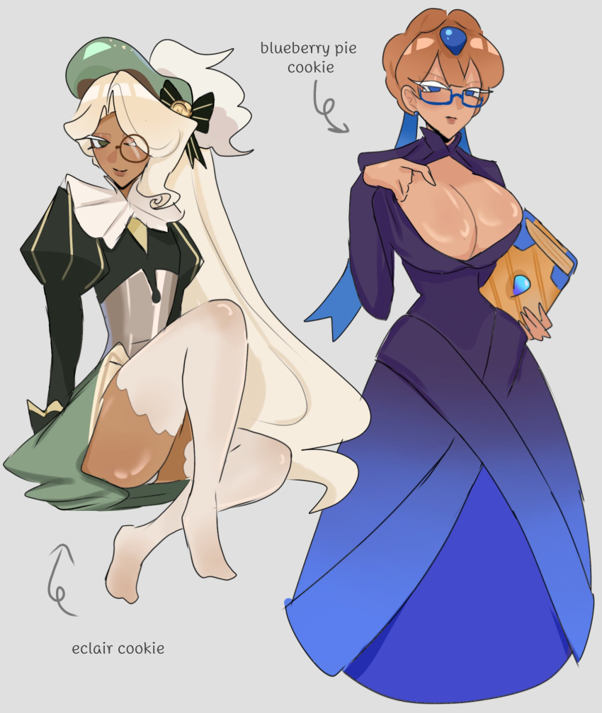 Blueberry Pie Cookie (Cookie Run) Rule 34 Image