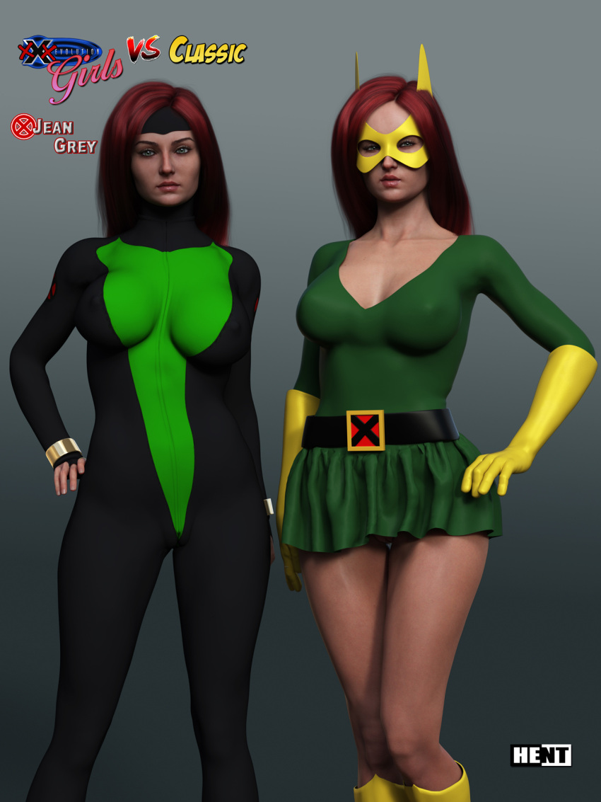 2girls 3d ass big_ass big_breasts bottom_heavy breasts bust busty chest curvaceous curvy curvy_figure digital_media_(artwork) female female_focus hent hero heroine hips hourglass_figure huge_ass huge_breasts human jean_grey jean_grey_(x-men_evolution) large_ass large_breasts legs light-skinned_female light_skin marvel marvel_comics marvel_girl mature mature_female mutant slim_waist superhero superheroine thick thick_hips thick_legs thick_thighs thighs top_heavy voluptuous waist wide_hips x-men x-men_evolution