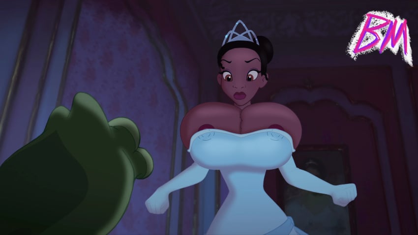 booberries_morphs breast_expansion breast_inflation breasts breasts_bigger_than_head disney edit expansion inflation princess_tiana screenshot_edit the_princess_and_the_frog tiana