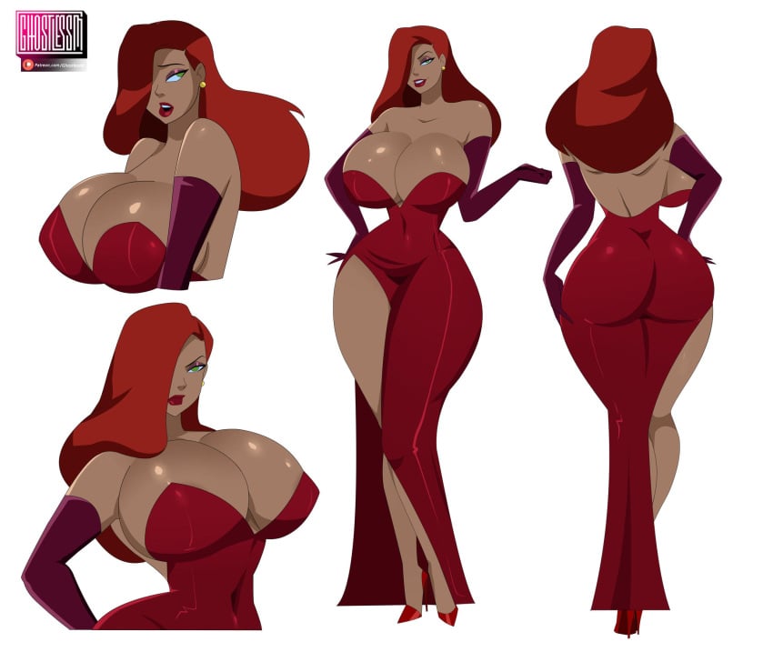 1girls ass big_ass big_breasts big_butt big_thighs breasts bust busty chest cleavage curvaceous curvy curvy_figure digital_media_(artwork) disney dress earrings female female_focus ghostlessm gloves green_eyes high_heels hips hourglass_figure huge_ass huge_breasts human jessica_rabbit large_ass large_breasts legs light-skinned_female light_skin mature mature_female red_dress red_hair red_lipstick slim_waist thick thick_hips thick_legs thick_thighs thighs touchstone voluptuous voluptuous_female waist who_framed_roger_rabbit wide_hips wide_thighs