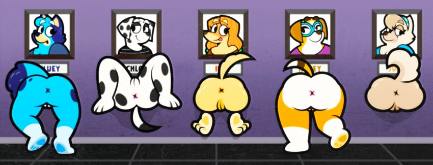 Bluey (Series) Rule 34 Image