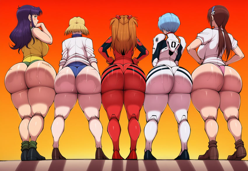 Asuka Langley Sohryu (Neon Genesis Evangelion) Rule 34 Image
