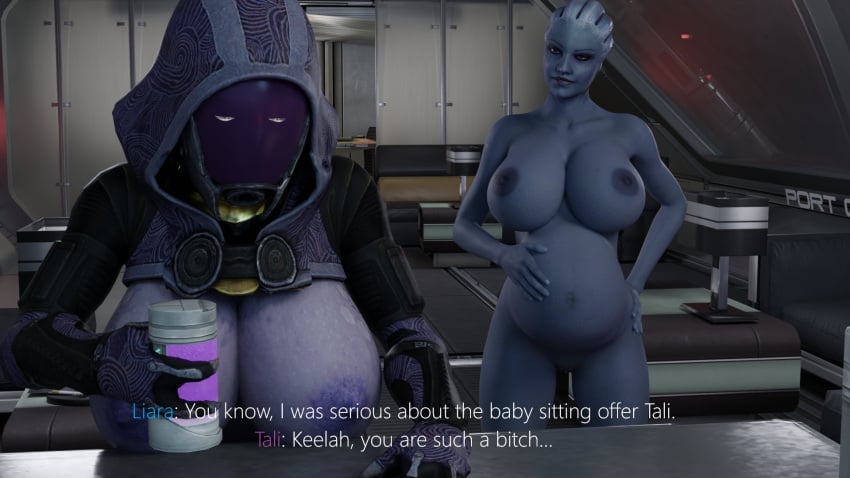 Asari (Liara T'Soni) Rule 34 Image