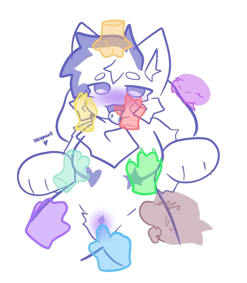 being_touched crystal_(kittydogcrystal) furry furry_only kittydogcrystal multiple_people_touching