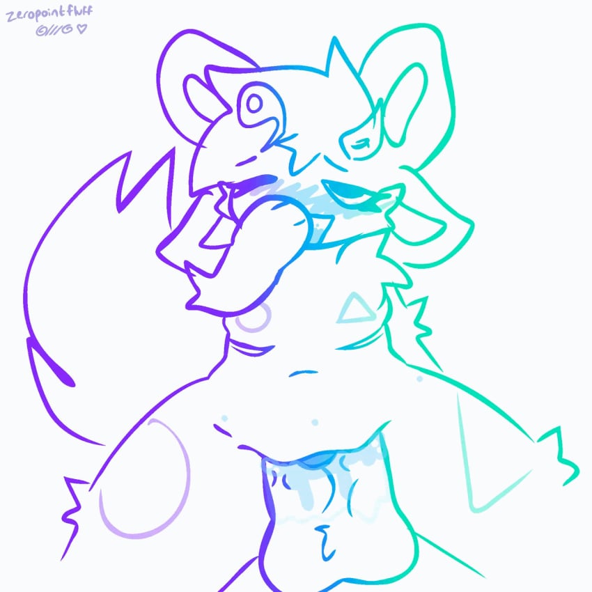 animated dick_in_pussy furry furry_only kittydogcrystal zeropoint_(kittydogcrystal)