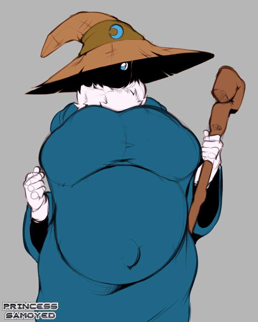 big_breasts breasts cute disproportional eyes_open female hidden_face hyper_belly hyper_breasts hyper_pregnancy pregnant princesssamoyed witch_hat