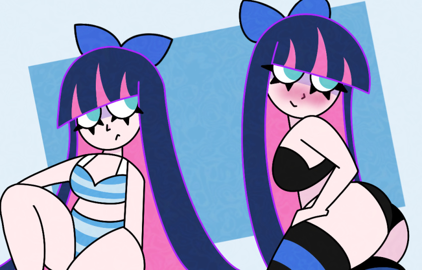 Stocking Anarchy (Panty & Stocking With Garterbelt) Rule 34 Image