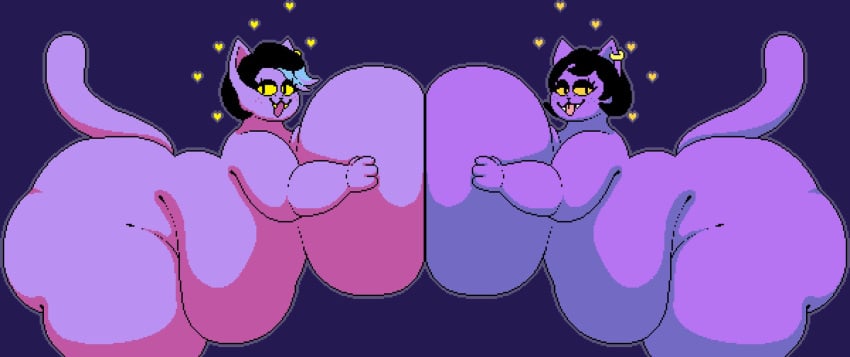 bbw big_ass big_breasts breasts bubble_butt catty_(undertale) chip_at_night cleavage deltarune female furry huge_ass huge_breasts hyper_breasts overweight tagme thick_thighs undertale undertale_(series) wide_hips