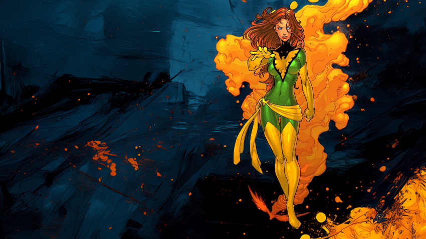 phoenix_(x-men) tagme wallpaper