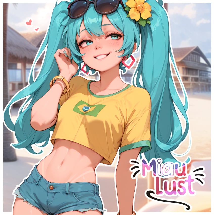 ai_generated brazilian_miku hatsune_miku miaulust mikumikudance