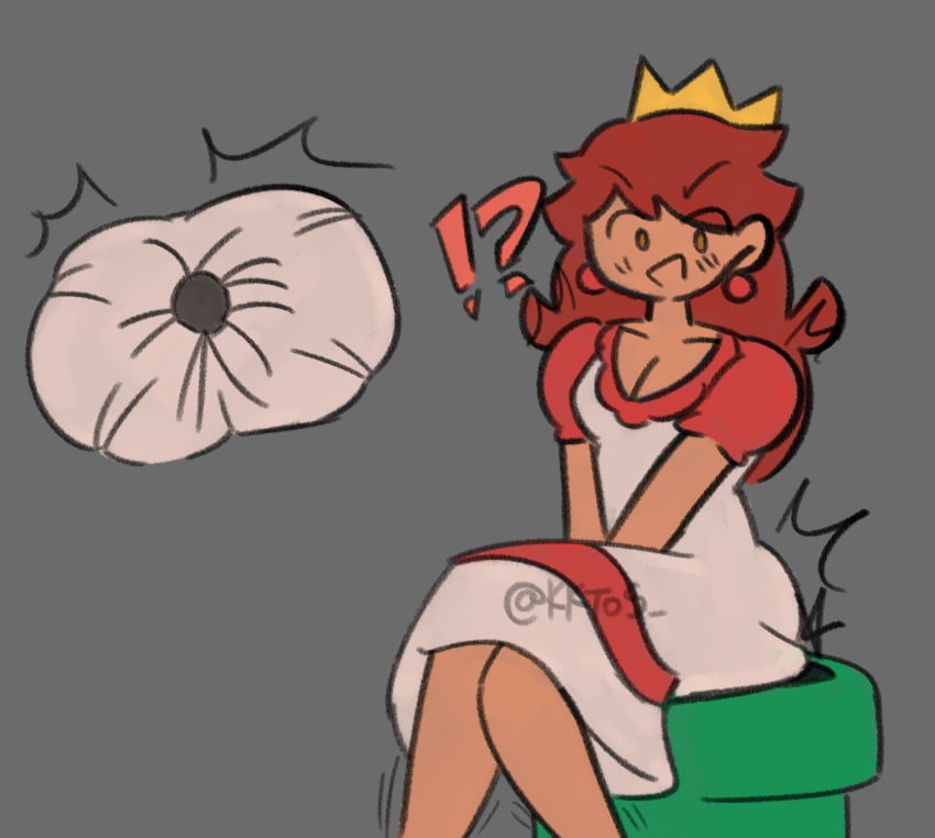 1girls female female_only fucked_through_clothes fucked_through_dress kkt05 looking_at_viewer mario_(series) nintendo penetration_through_clothes princess_peach princess_peach_sprite_redraw_(meme) princess_toadstool red_hair sex_through_clothes sex_through_clothing sex_through_dress through_clothes through_clothing warp_pipe white_dress wormhole