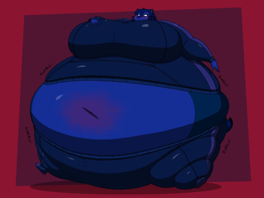 big_breasts blueberry_inflation breasts female furry huge_breasts inflation lj_caffie tagme thick_thighs wide_hips