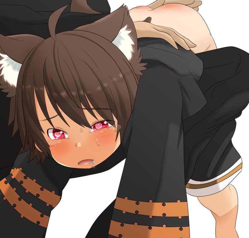 1boy cat_ears catboy gay neko nekomimi spanked spanking tagme virtual_youtuber vtuber