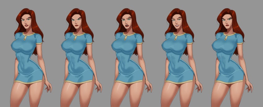 Jean Grey (X-Men Evolution) Rule 34 Image