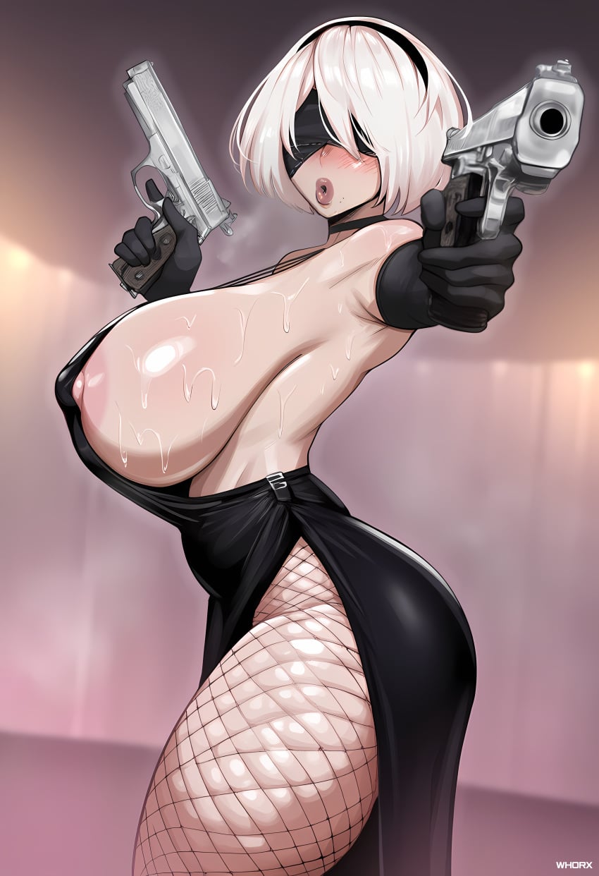 Yorha 2b (Nier) Rule 34 Image