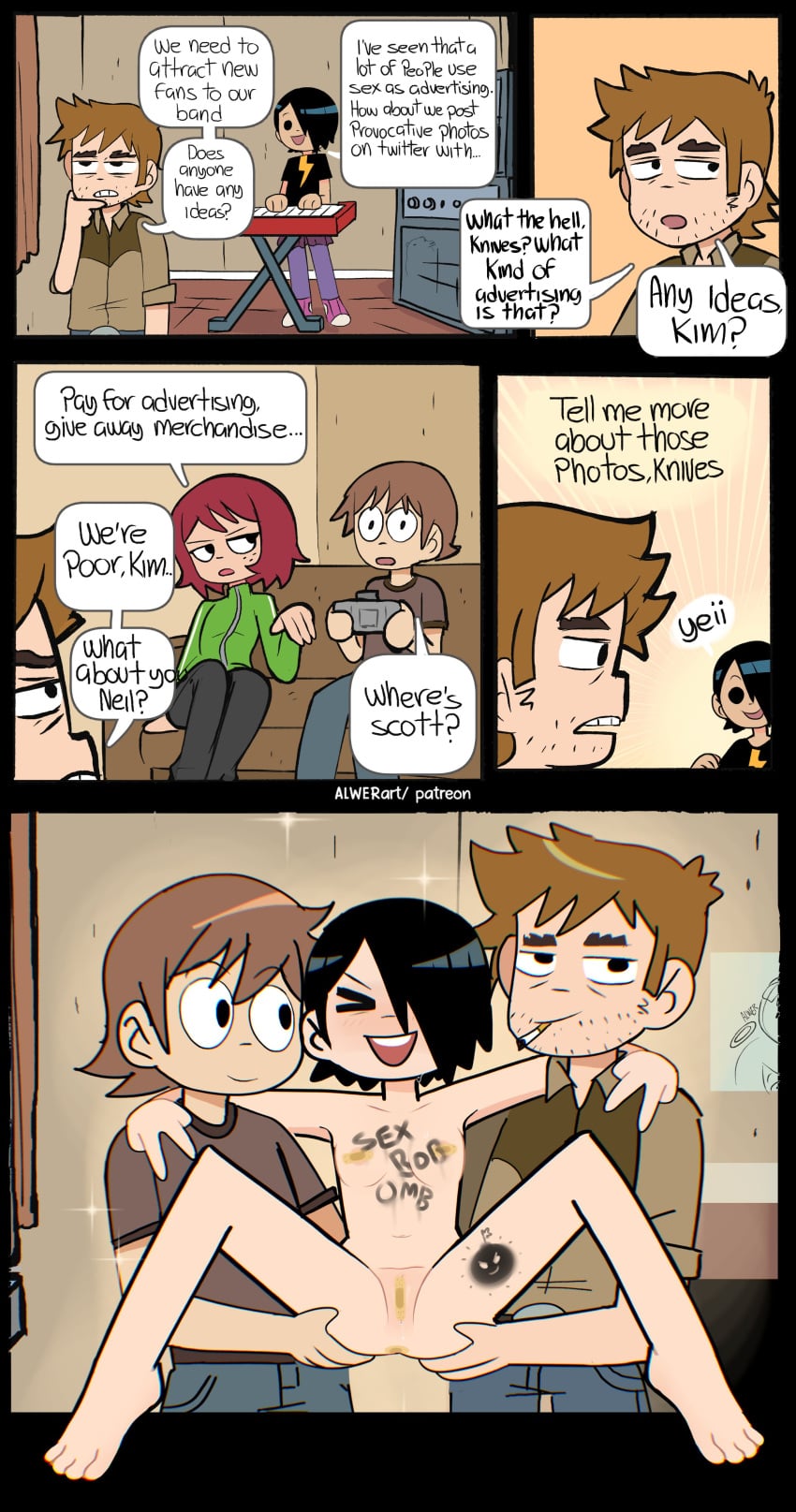 Kim Pine (Scott Pilgrim) Rule 34 Image