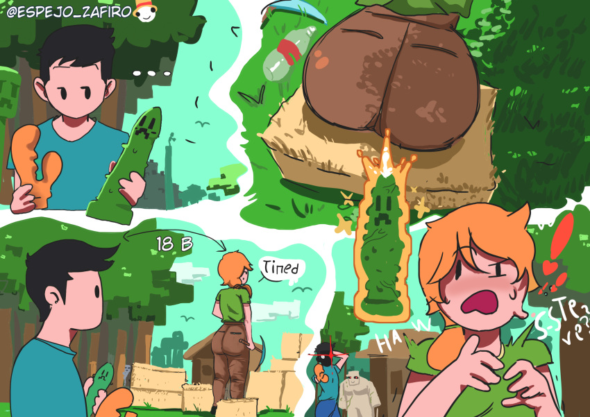 Alex (Minecraft) Rule 34 Image