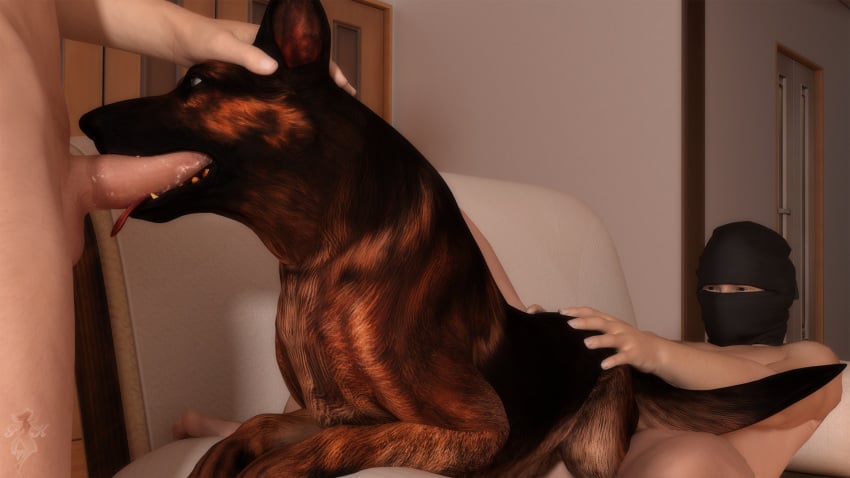 3d canine double_penetration fellatio fellatio_from_feral femsub feral fur group group_sex human human_on_feral interspecies male male_human/female_feral male_on_feral maledom mammal oral oral_sex penetration penis sex snow_kitsune tongue tongue_out zoophilia