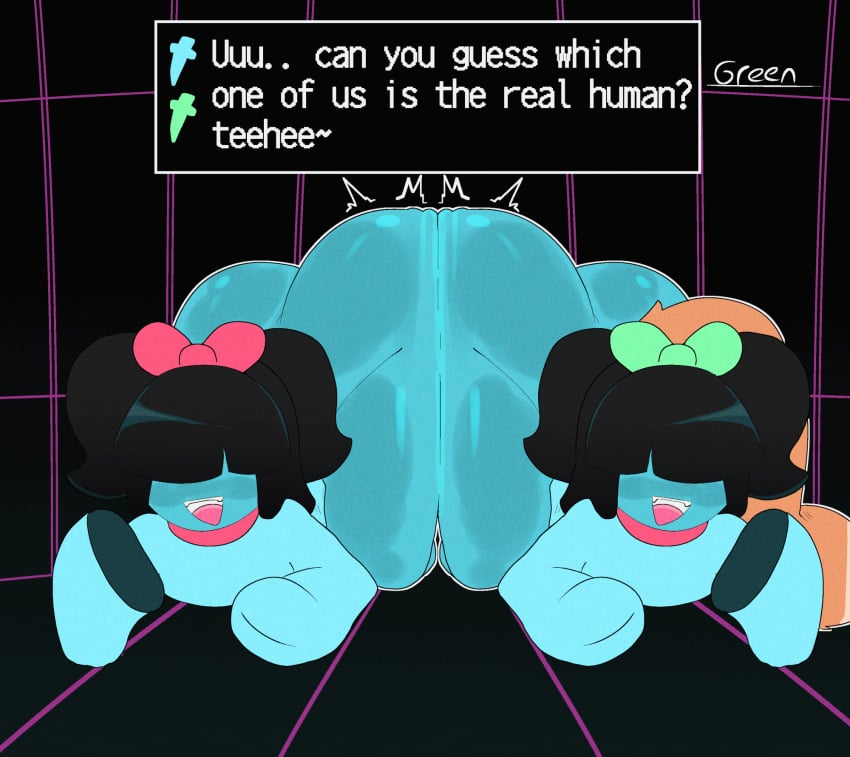 Aqua (Deltarune) Rule 34 Image