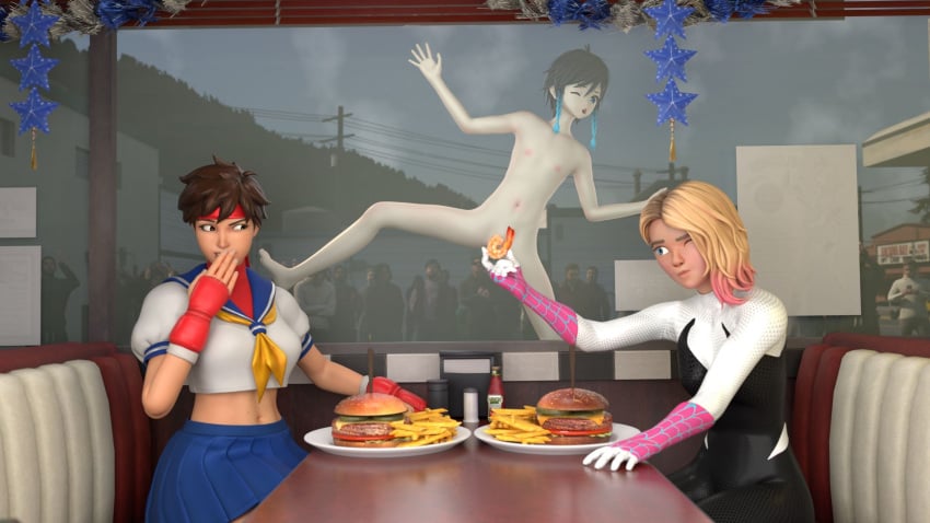 Gwen Stacy (Genshin Impact) Rule 34 Image